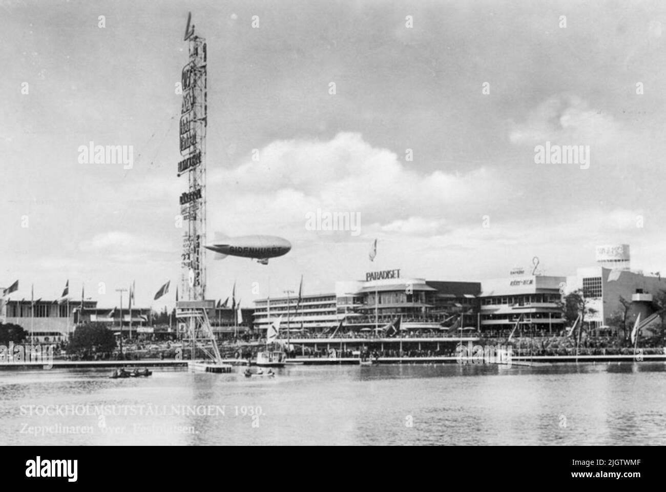 Asplund stockholm exhibition 1930 hi-res stock photography
