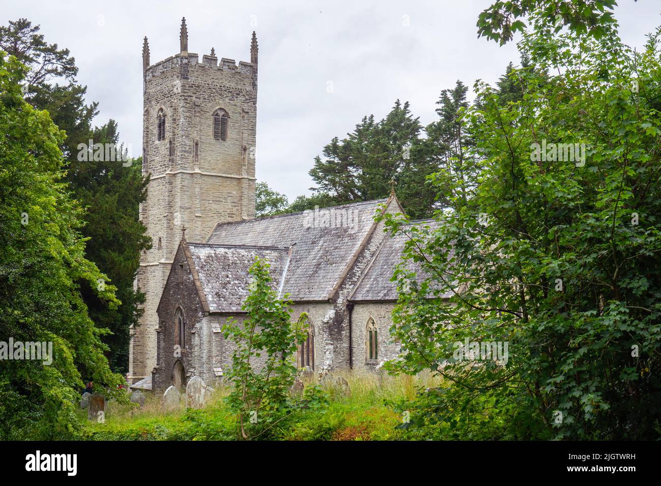 England, Devon, Arlington church Stock Photo
