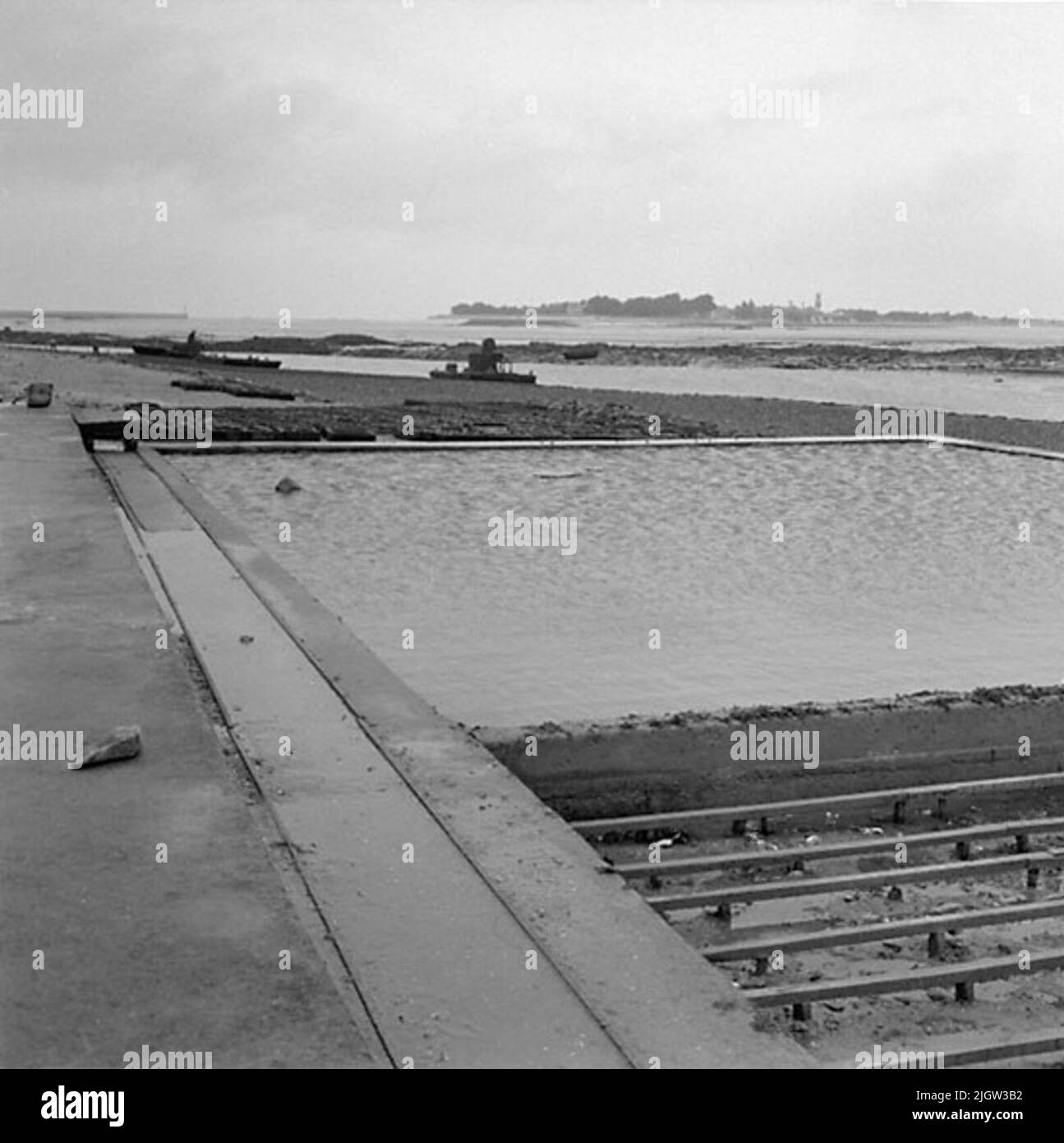 From Oyster Farms On The Atlantic Coast In October 1959 Le Croisic from-oyster-farms-on-the-atlantic-coast-in-october-1959-le-croisic