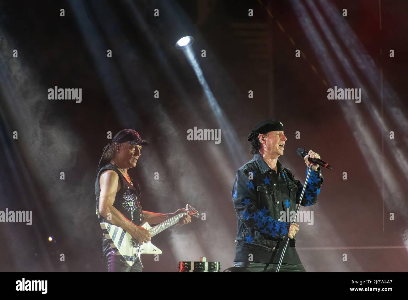 Athens, Greece 6 July 2022. Scorpions live in Athens. Stock Photo