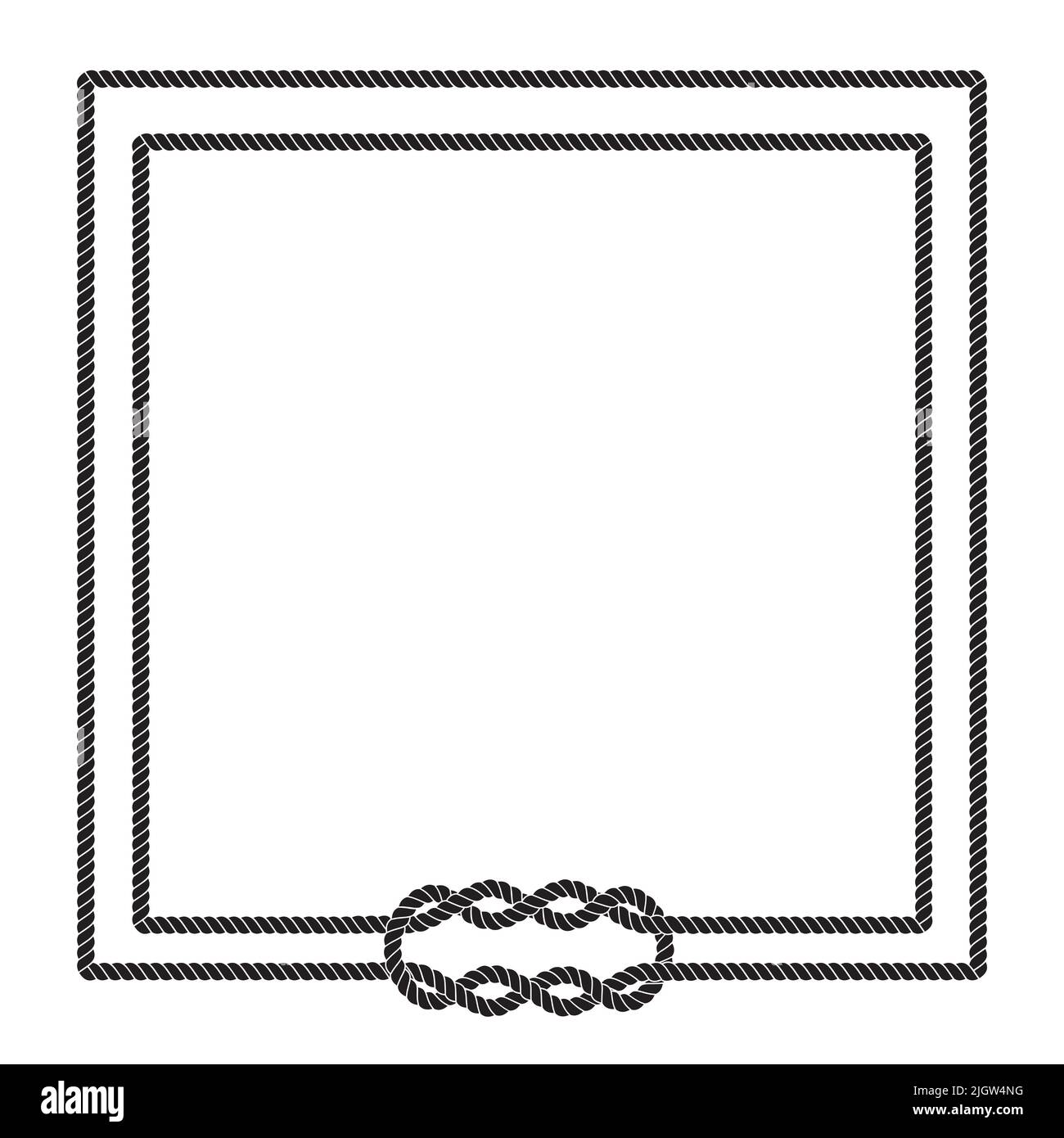 Blank poster template with nautical border Stock Vector Image & Art Alamy