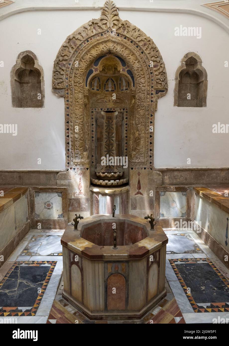 Beiteddine Palace baths, Mount Lebanon Governorate, Beit ed-Dine, Lebanon Stock Photo