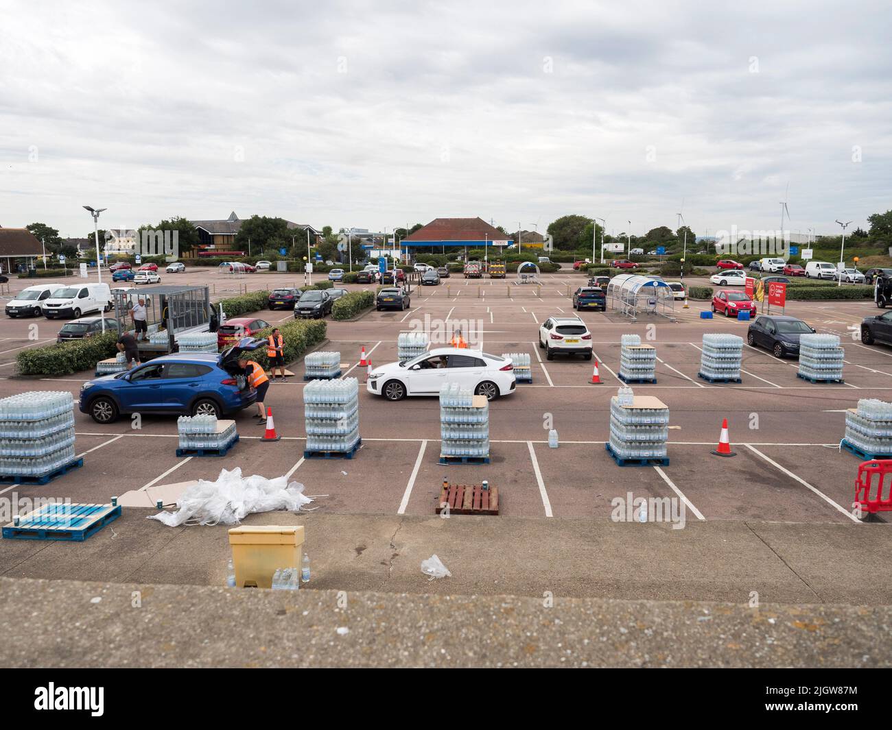 Sheerness, Kent, UK. 13th July, 2022. Most of the homes on the Isle of