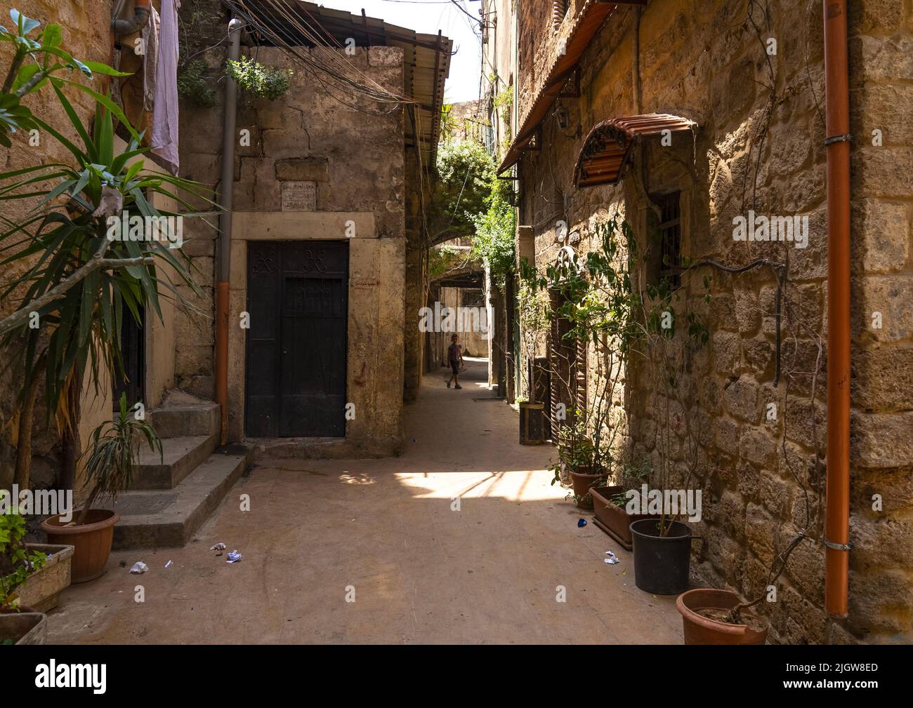 Old traditional lebanese house, North Governorate, Tripoli, Lebanon Stock Photo