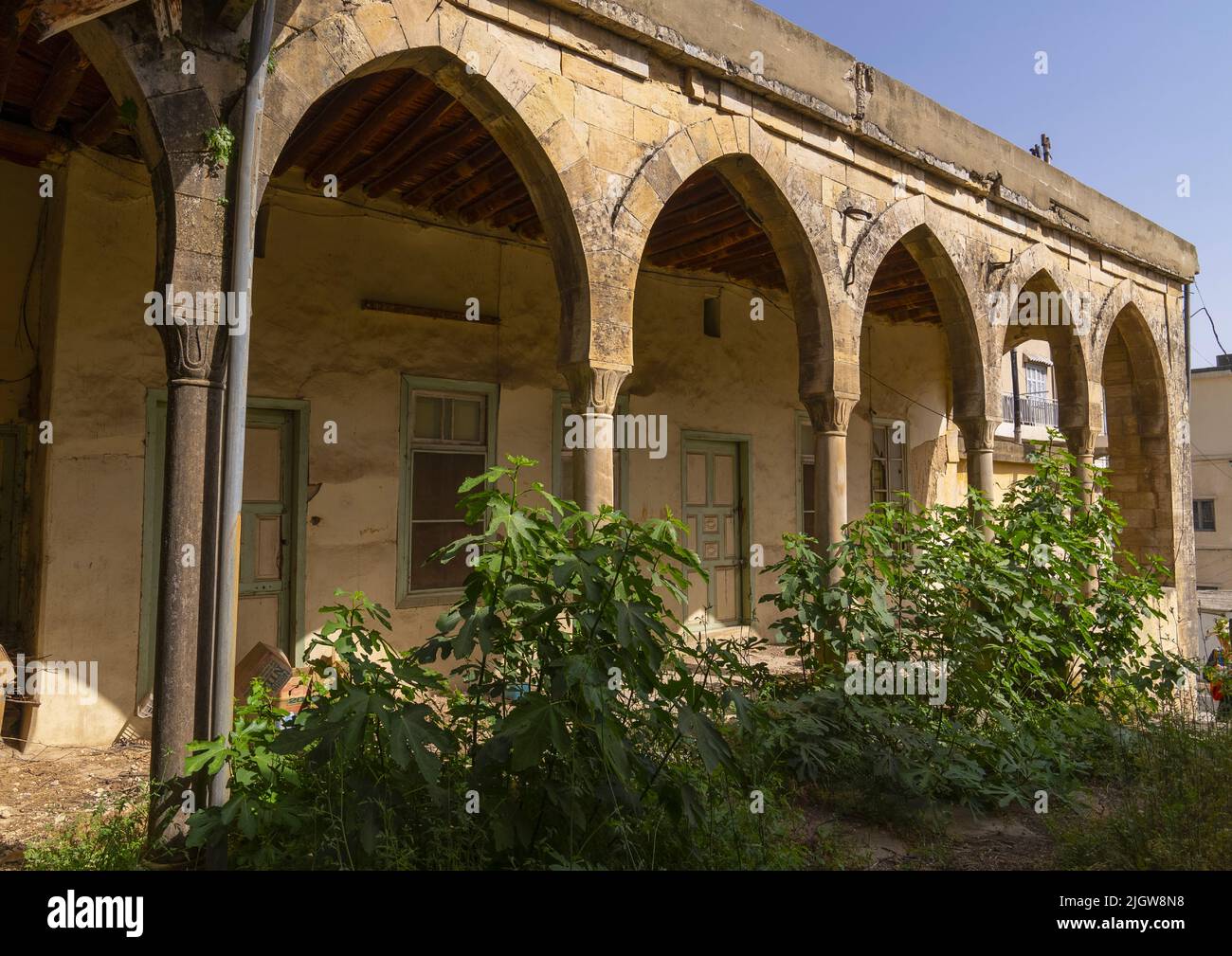 Old traditional lebanese house, Beqaa Governorate, Zahle, Lebanon Stock Photo