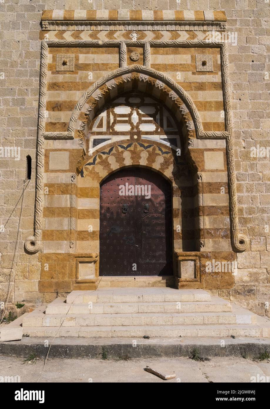 Emir Fakhreddine Palace, Mount Lebanon Governorate, Deir el Qamar, Lebanon Stock Photo