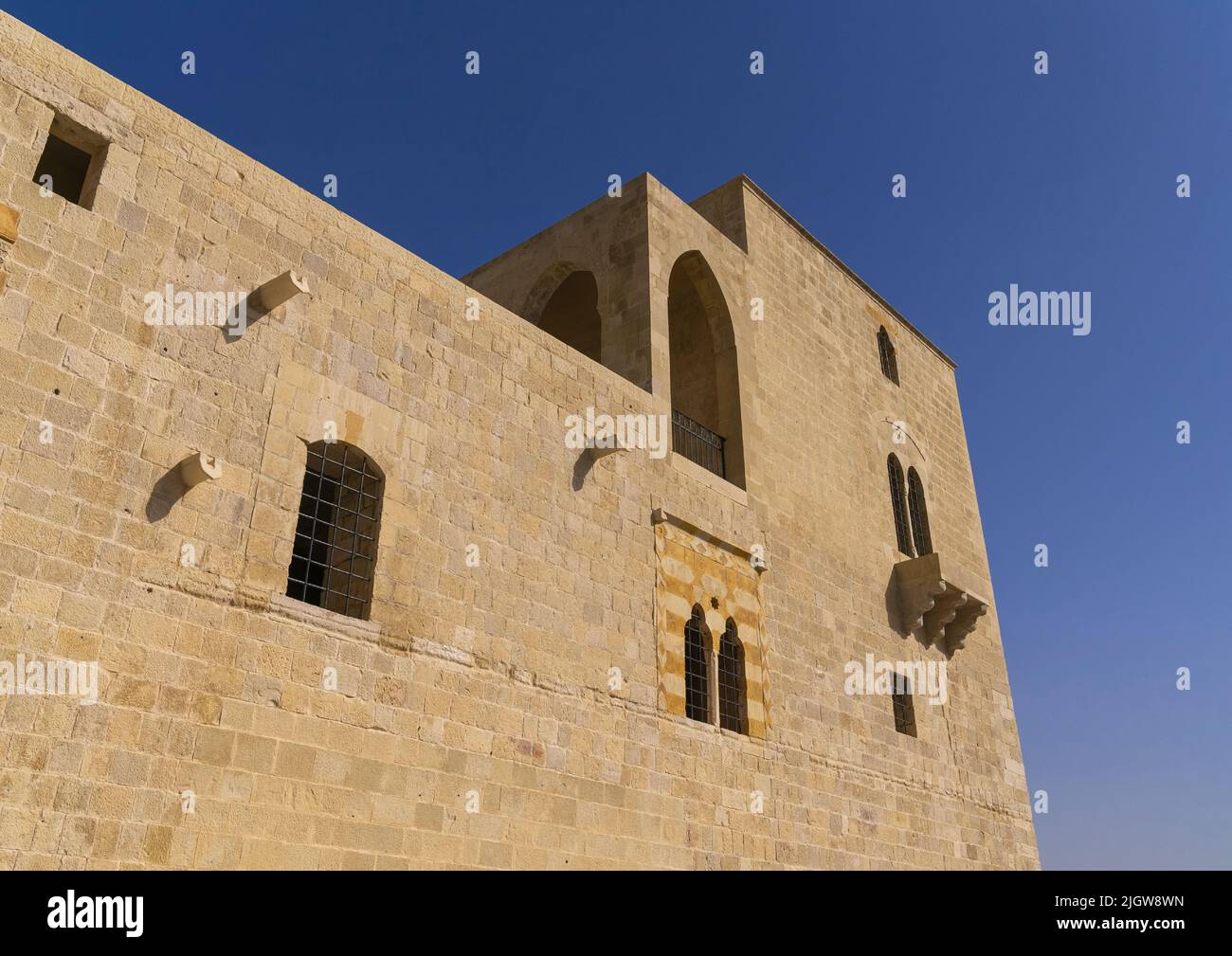 Emir Fakhreddine Palace, Mount Lebanon Governorate, Deir el Qamar, Lebanon Stock Photo