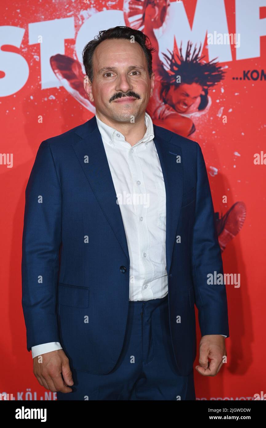 Cologne, Germany. 12th July, 2022. Actor Stefko Hanushevsky comes to ...