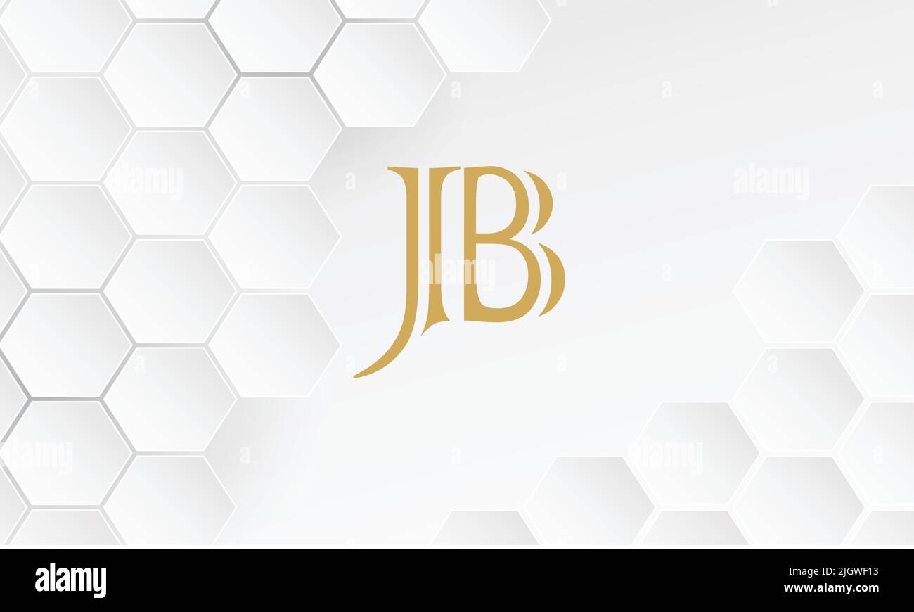 JB, BJ Abstract logo design Stock Vector Image & Art Alamy