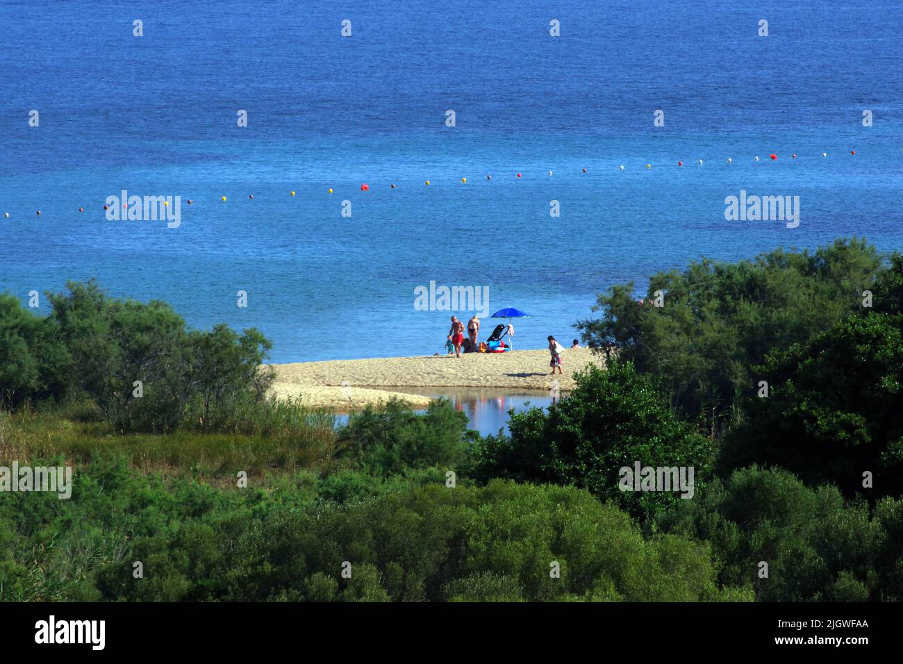 Palau, Sardinia, Italy. Sciumara beach Stock Photo