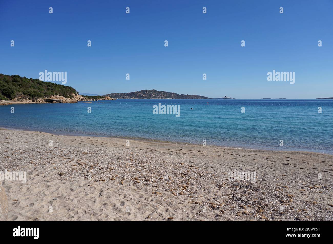 Palau, Sardinia, Italy. Cala di Trana beach Stock Photo - Alamy