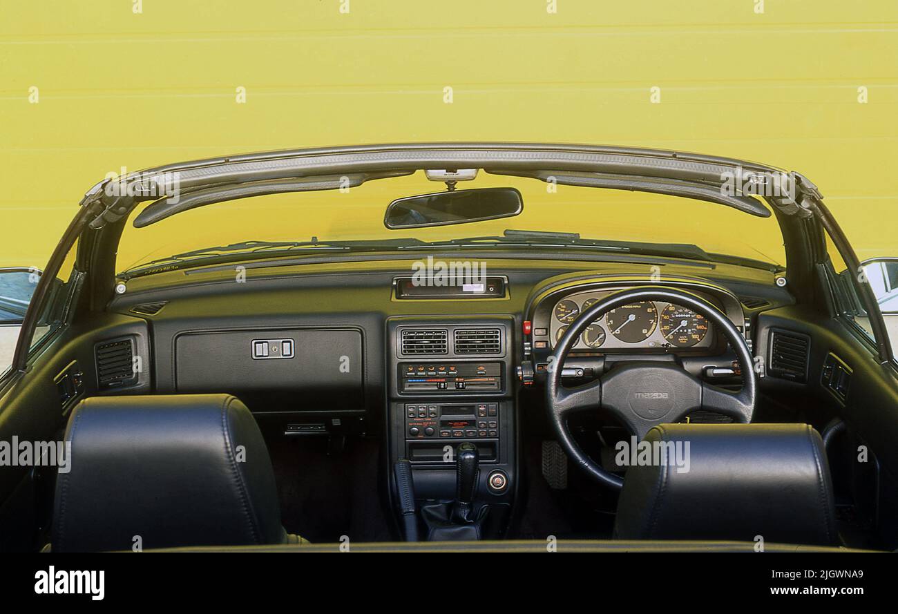 1990 Mazda RX7 Turbo II convertible Stock Photo