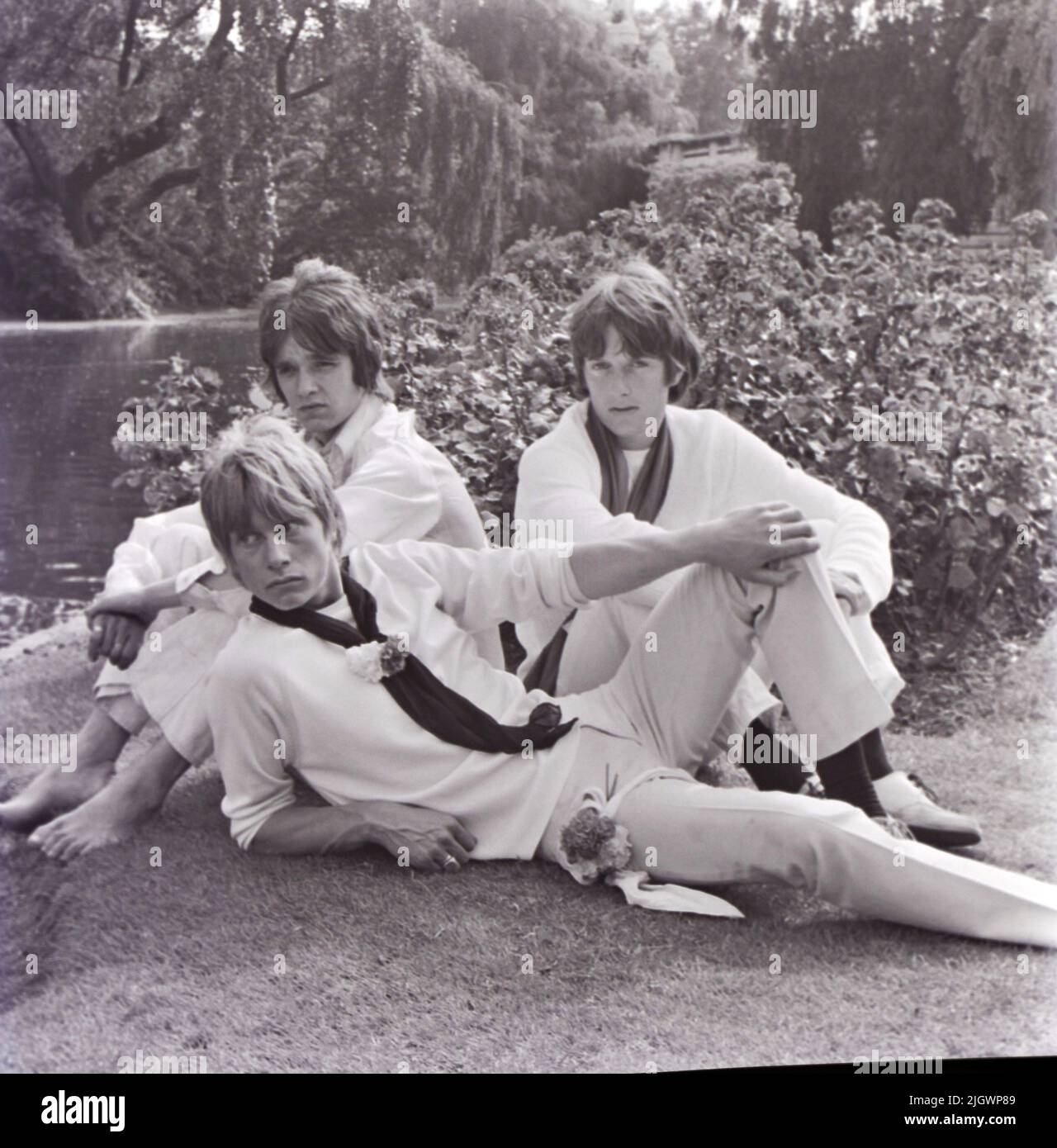 JOHN'S CHILDREN  UK pop group in 1966 before Marc Bolan joined them. Stock Photo
