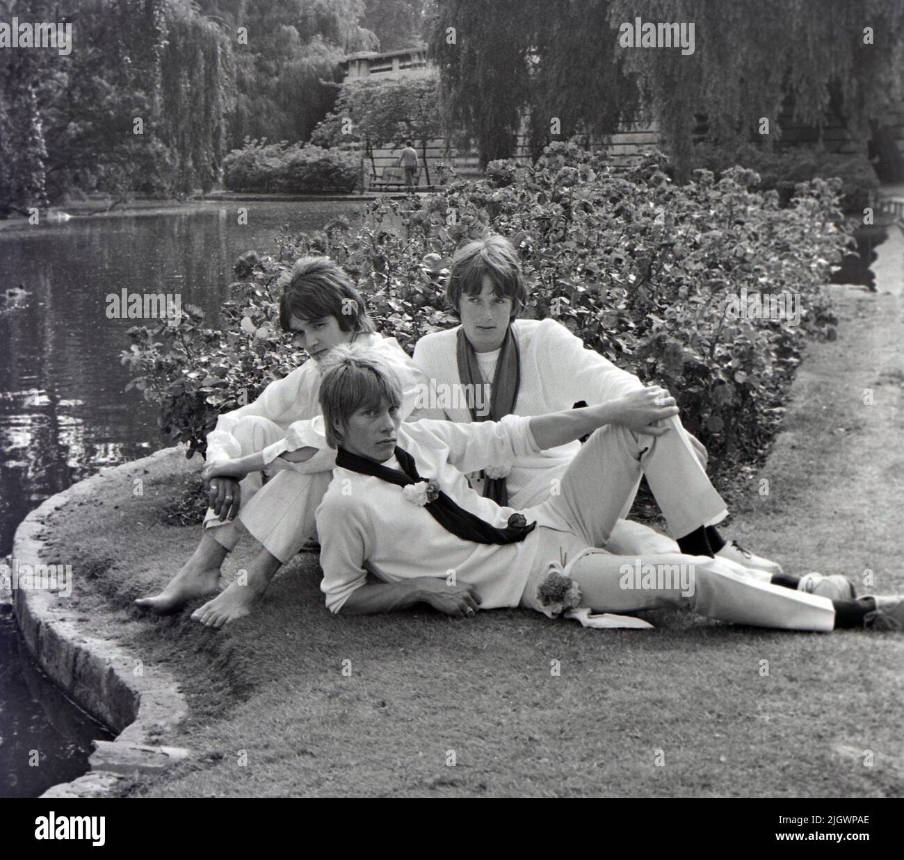 JOHN'S CHILDREN  UK pop group in 1966 before Marc Bolan joined them. Stock Photo