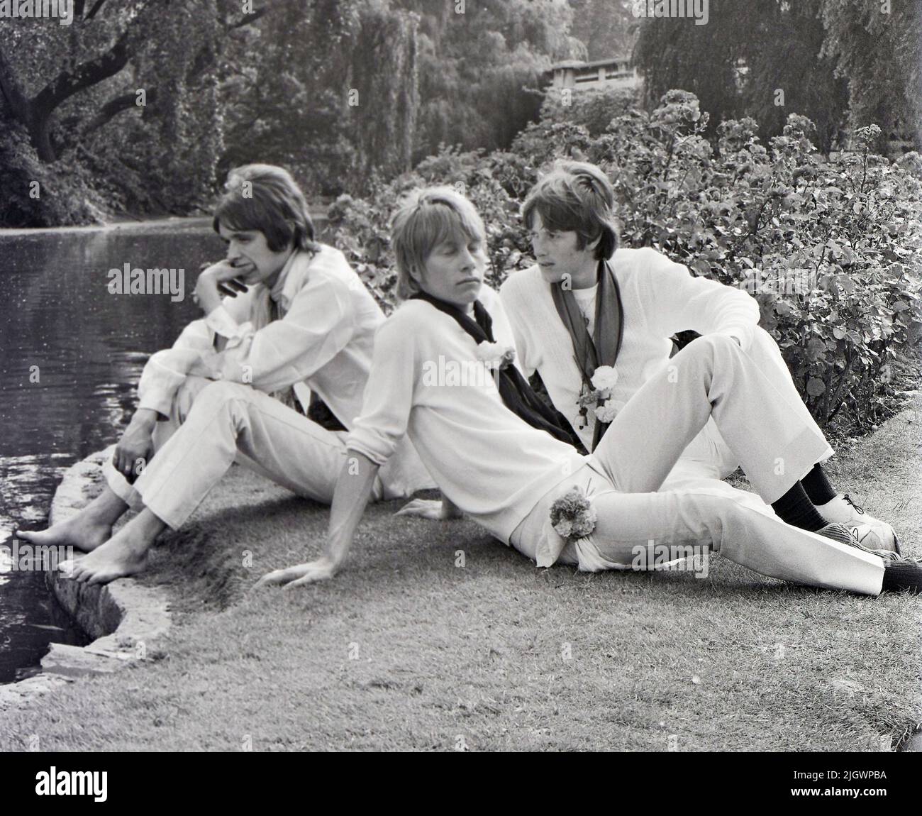 JOHN'S CHILDREN  UK pop group in 1966 before Marc Bolan joined them. Stock Photo