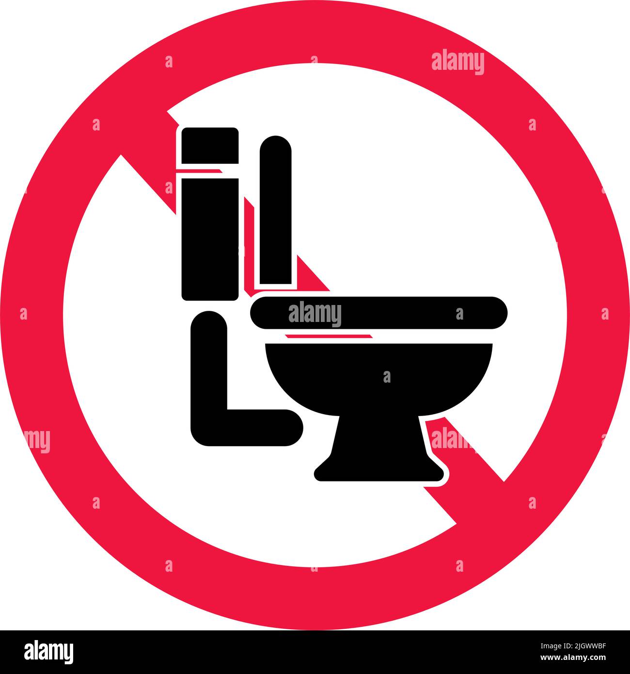 Bath prohibition Stock Vector Images Alamy