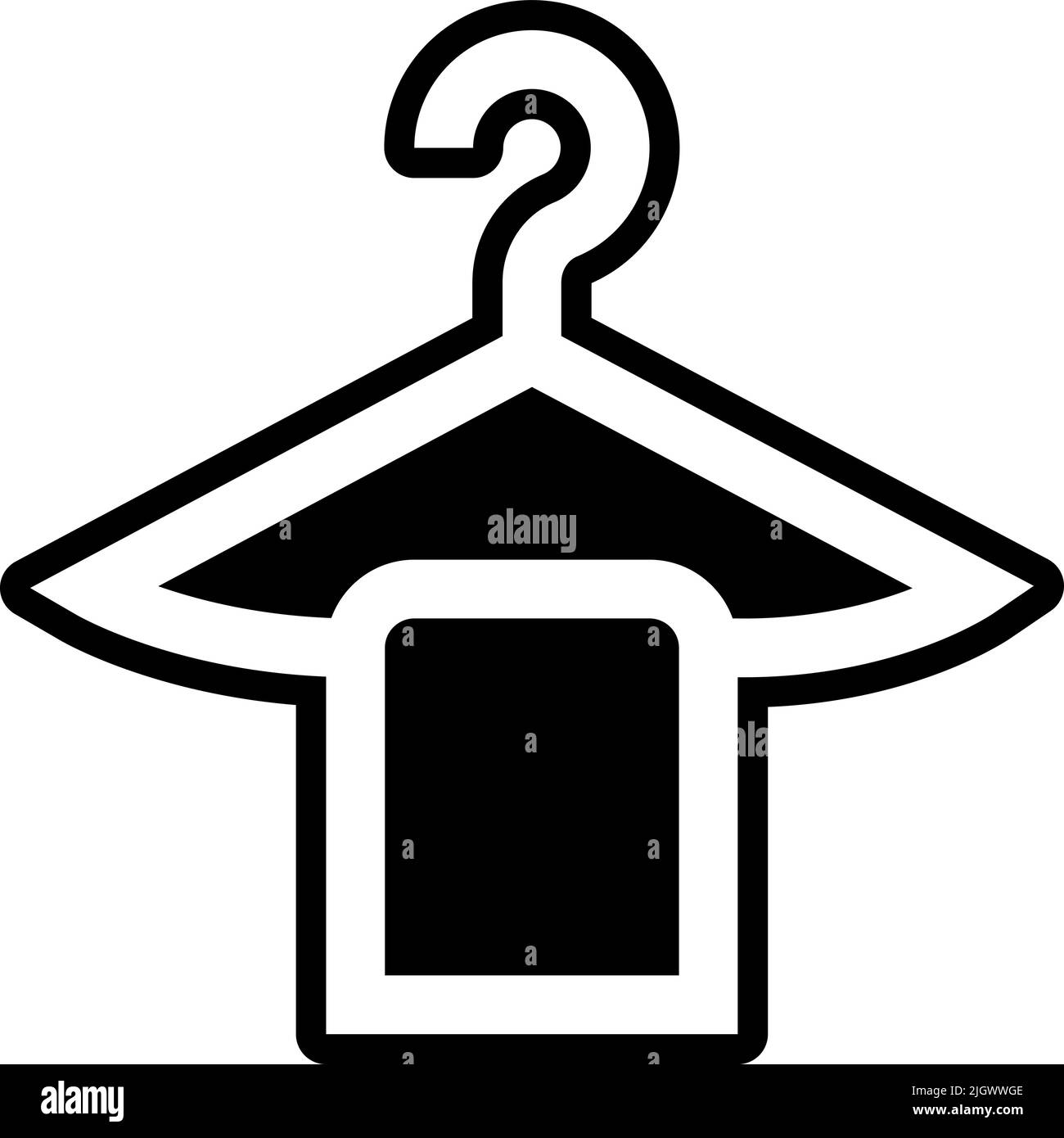 Bathroom clothes hanger icon Stock Vector Image & Art - Alamy