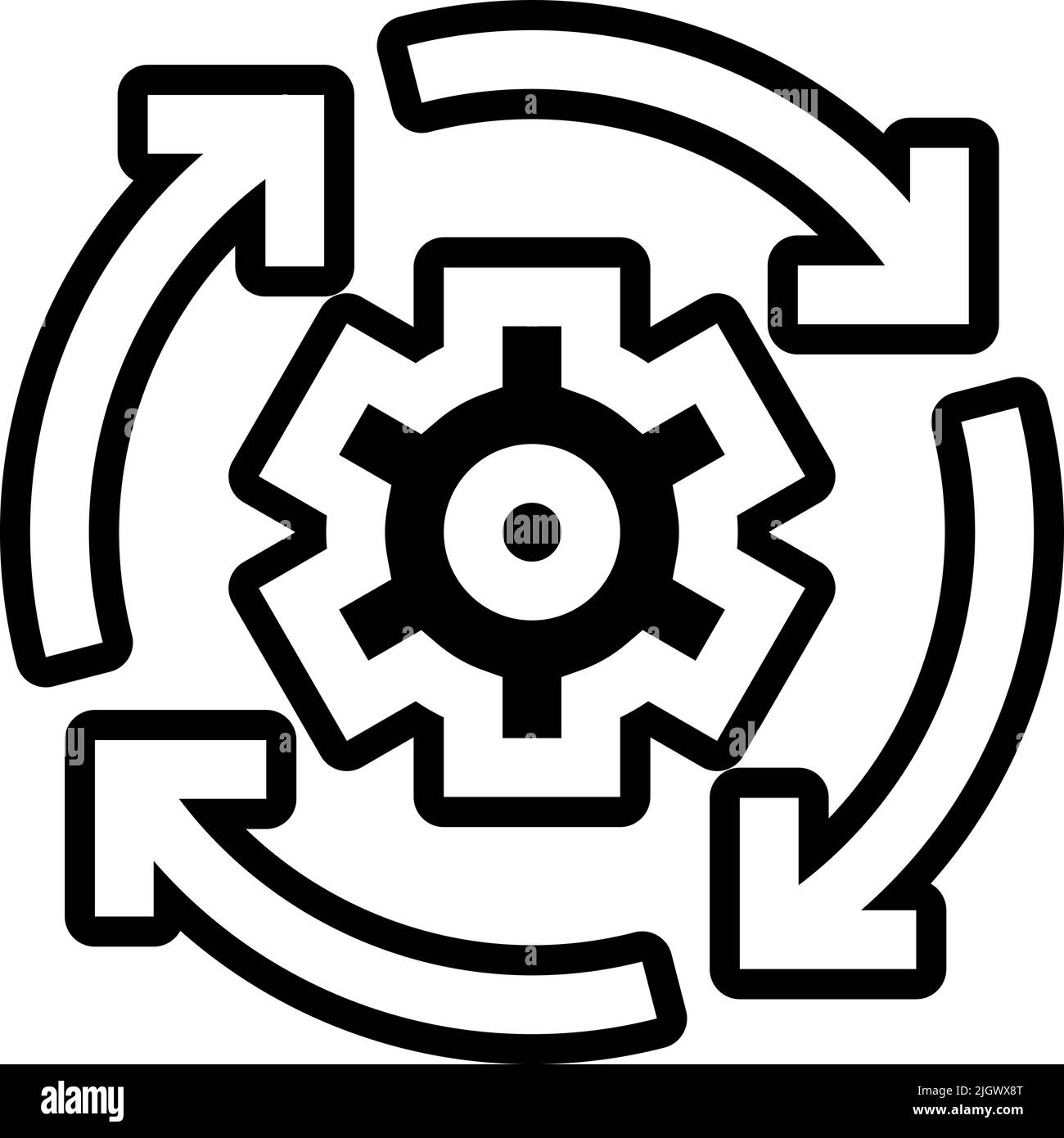 circular-economy-recovery-icon-stock-vector-image-art-alamy