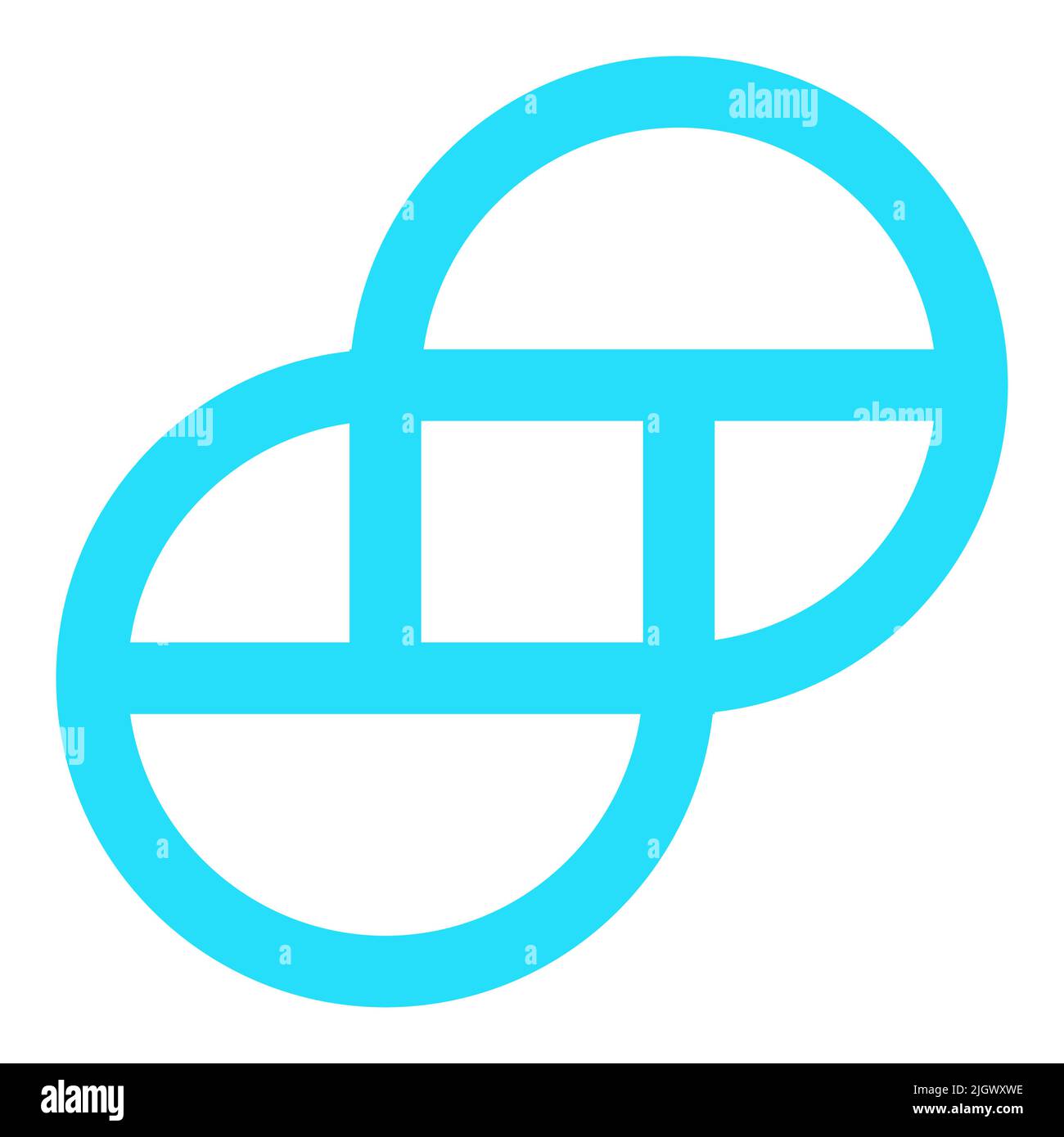 GEMINI cryptocurrency stock market logo isolated on white background. Crypto  stock exchange symbol design element for banners. Vector illustration Stock  Vector Image & Art - Alamy