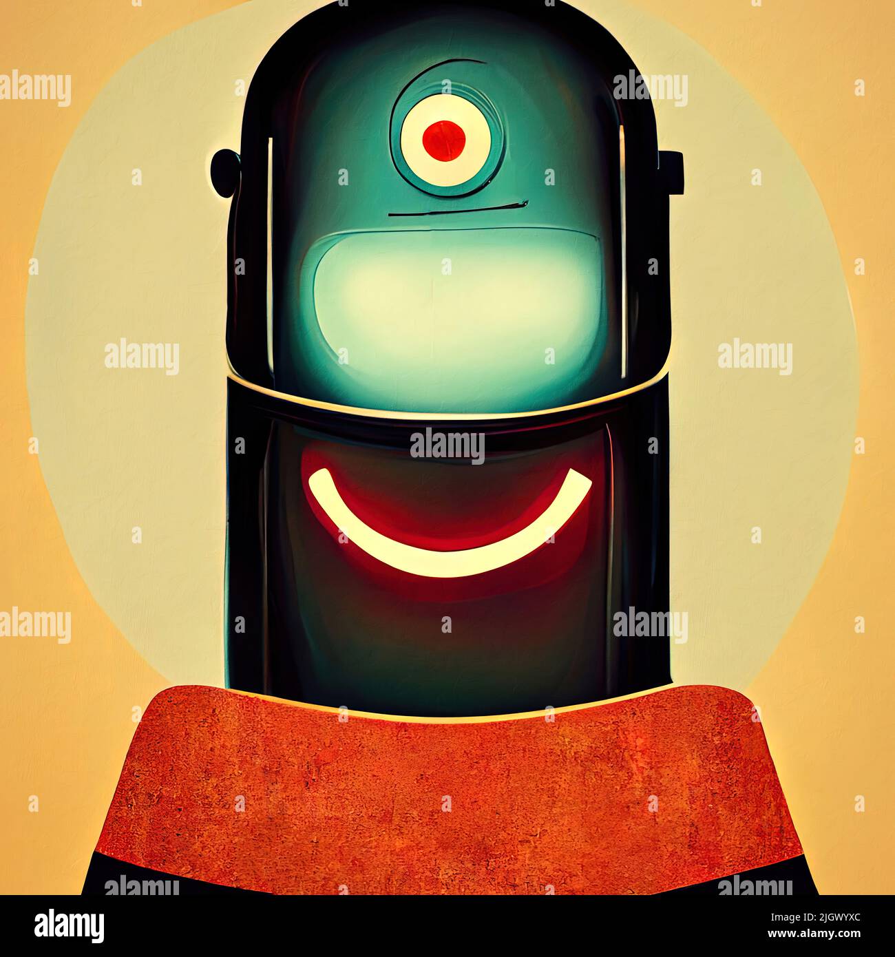 Retro robots hi-res stock photography and images - Alamy