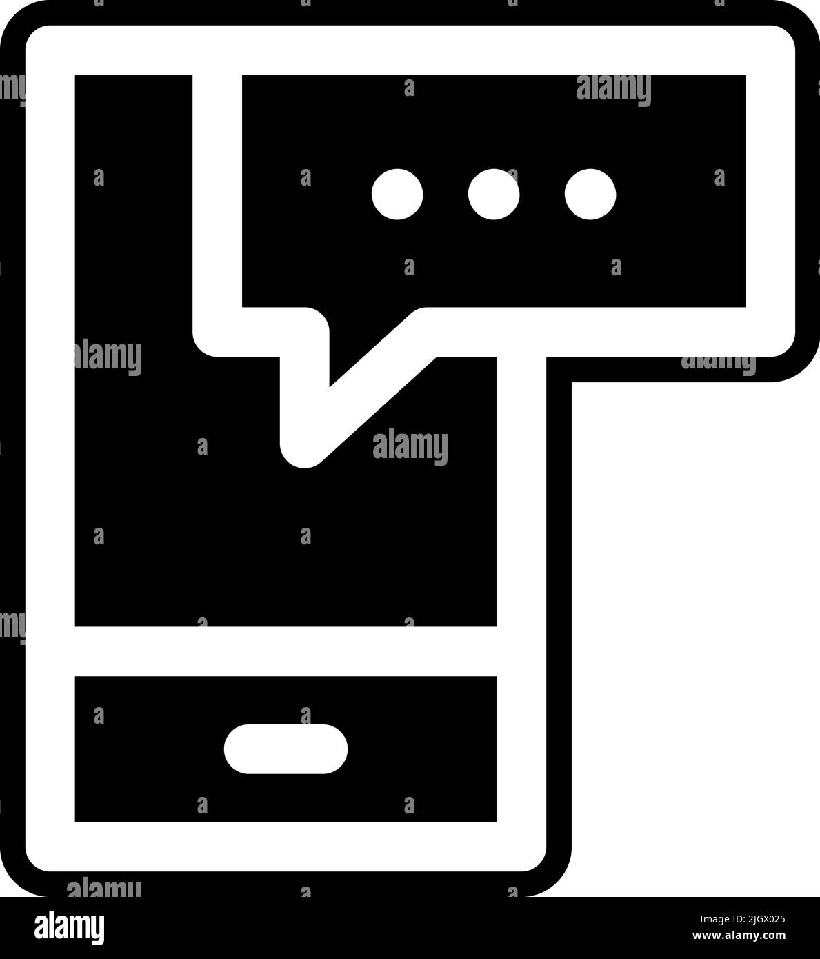 Communication and media sms icon . Stock Vector