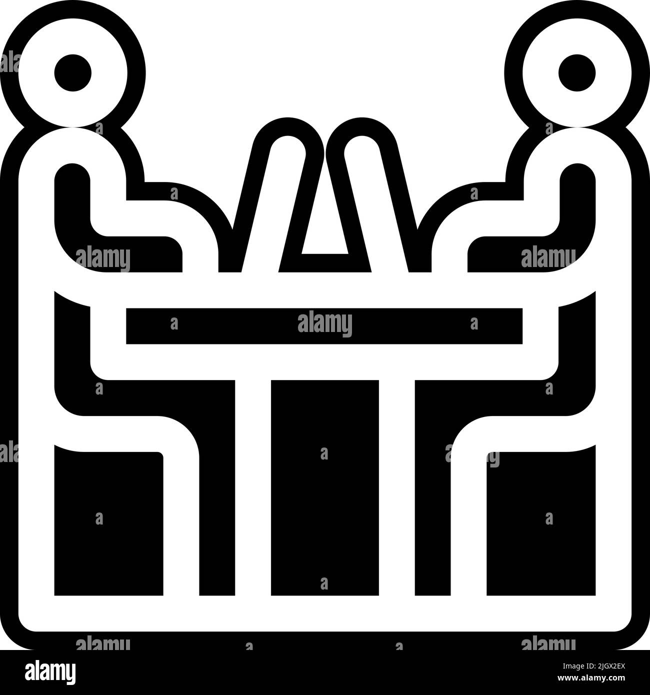 Coworking space workplace icon Stock Vector Image & Art - Alamy
