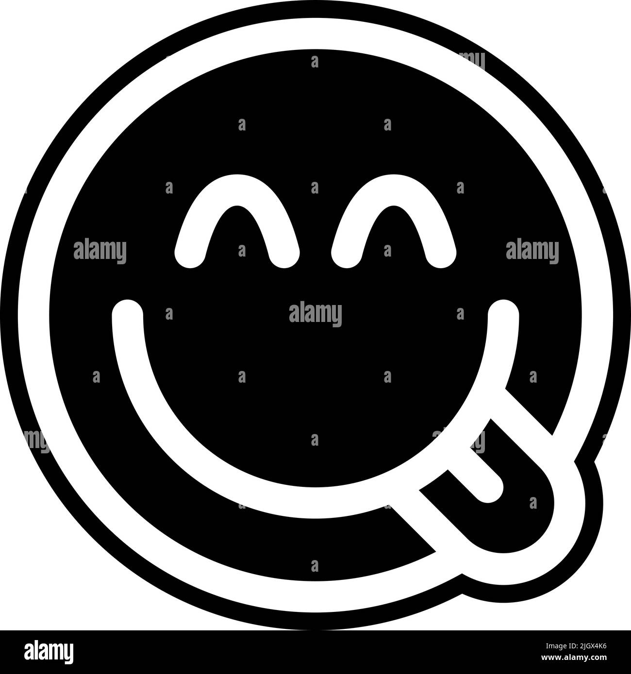 Emoji and emoticons savory icon Stock Vector Image & Art Alamy