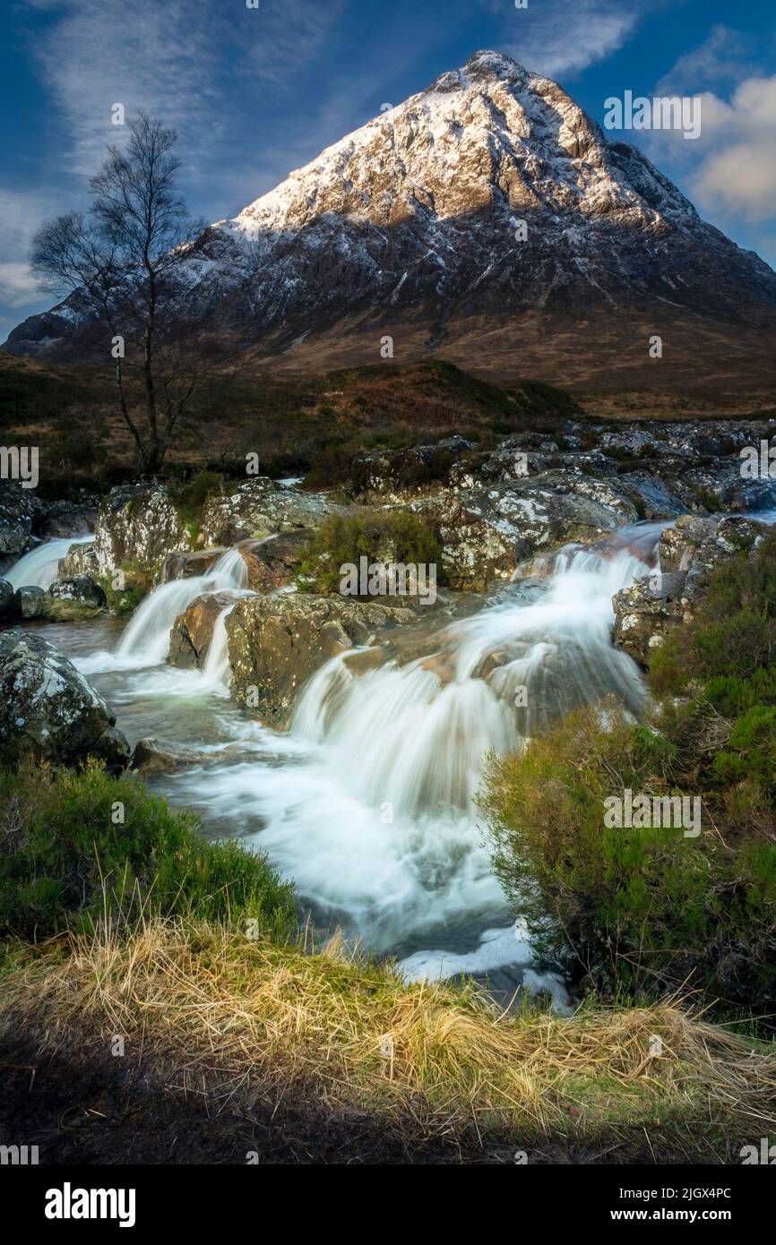Glencoe in the North West Highlands of Scotland, UK Stock Photo