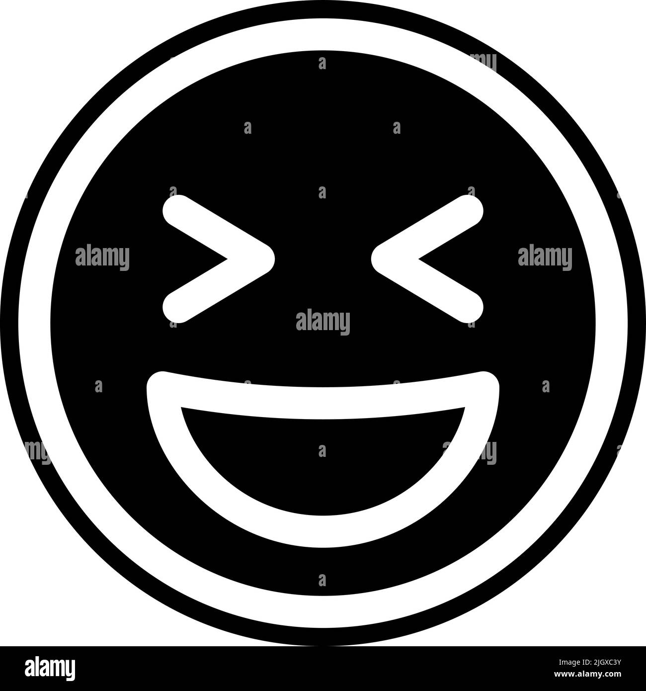 Emoji and emoticons laughing icon Stock Vector Image & Art Alamy
