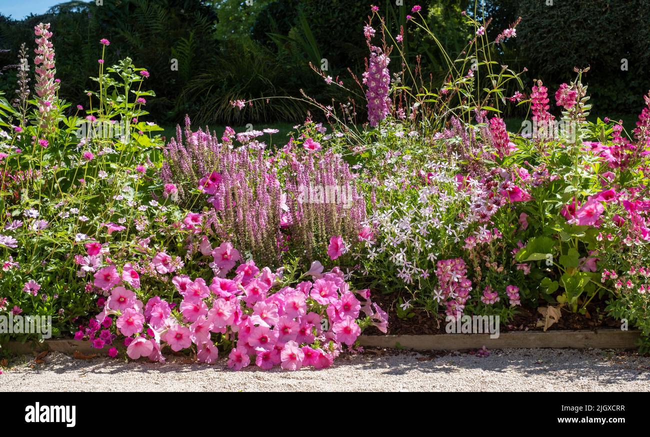 The stunning garden at Chateau de Chaumont in the Loire Valley, France
