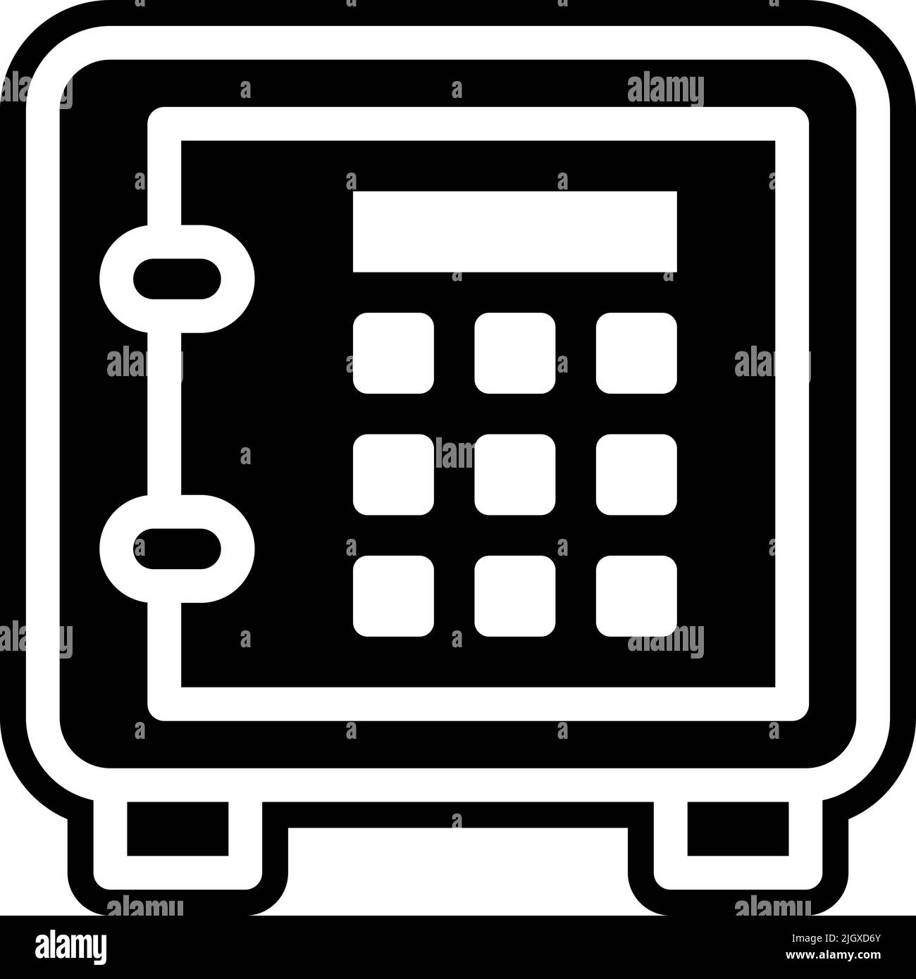 Finances safe box icon Stock Vector Image & Art - Alamy