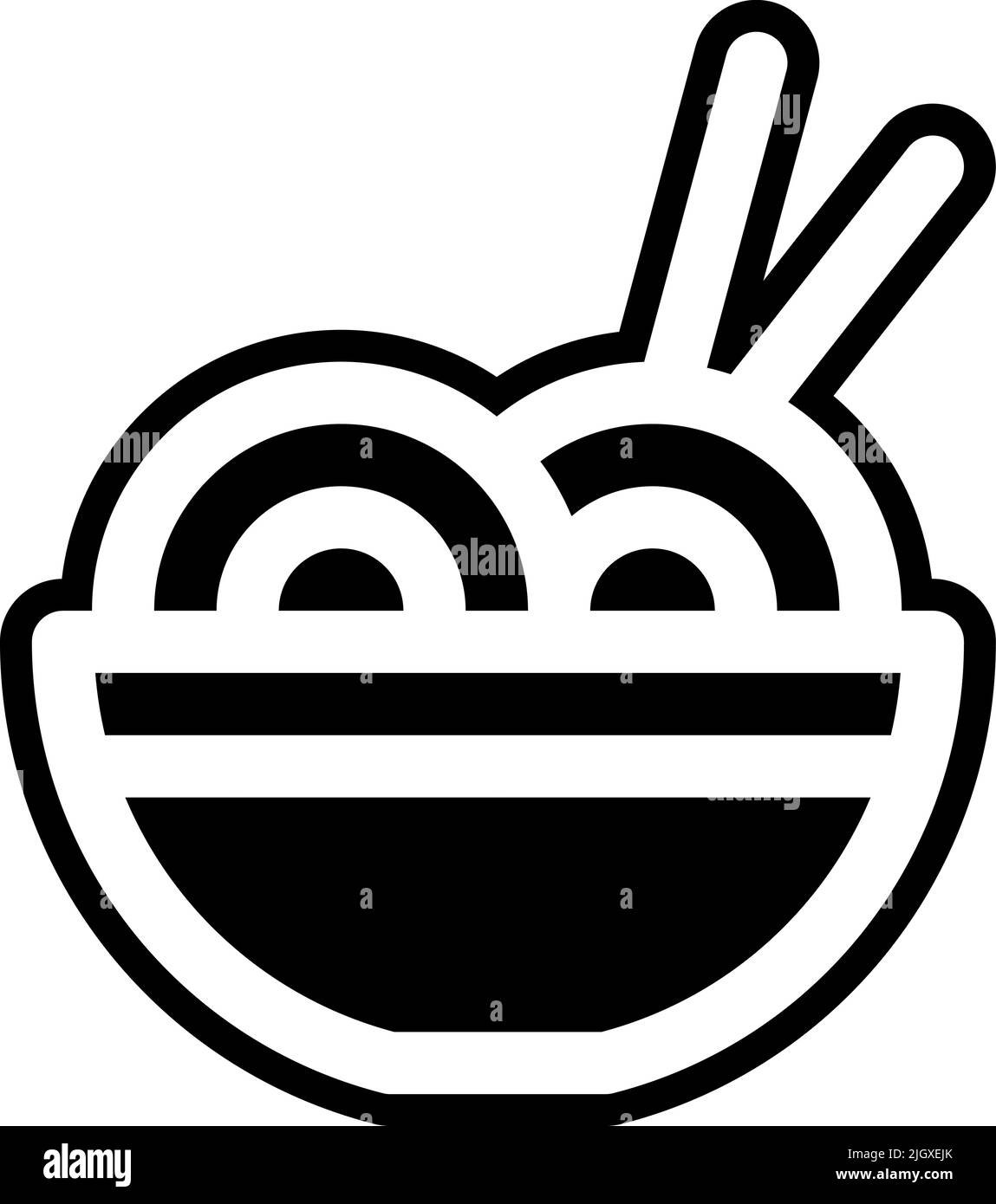 Food and restaurant mie icon . Stock Vector