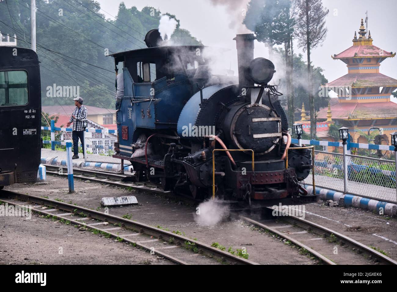 DARJEELING, INDIAN June 22, The toy train of Darjeeling Himalayan