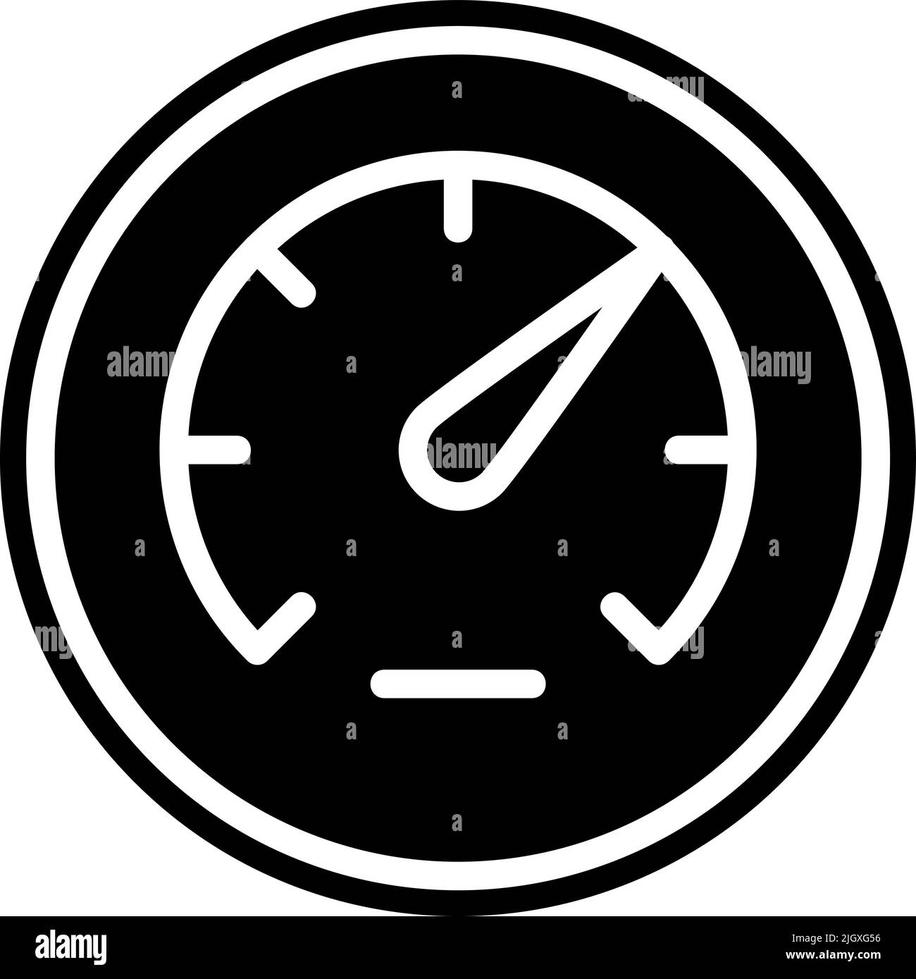 Gas station gauge icon . Stock Vector
