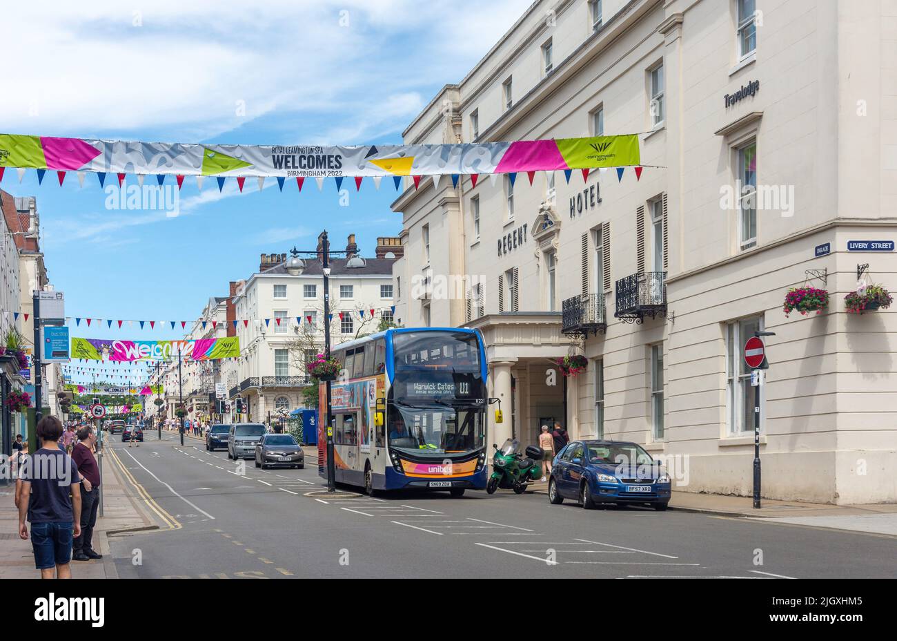 The Parade, Royal Leamington Spa, Warwickshire, England, United Kingdom