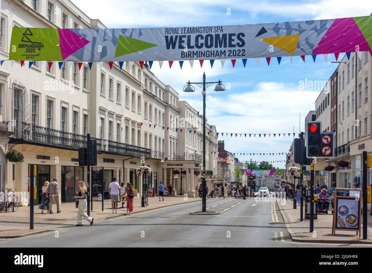 The Parade, Royal Leamington Spa, Warwickshire, England, United Kingdom