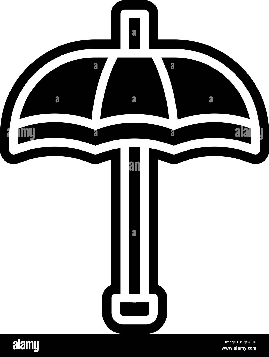 Golf umbrella Black and White Stock Photos & Images Alamy