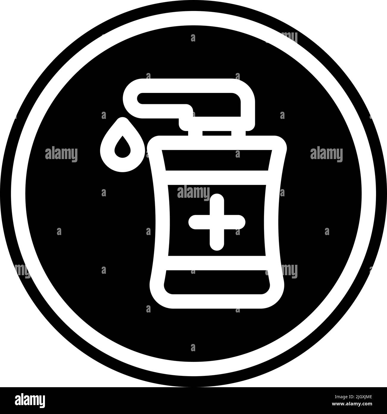 Healthcare antiseptic icon Stock Vector Image & Art Alamy