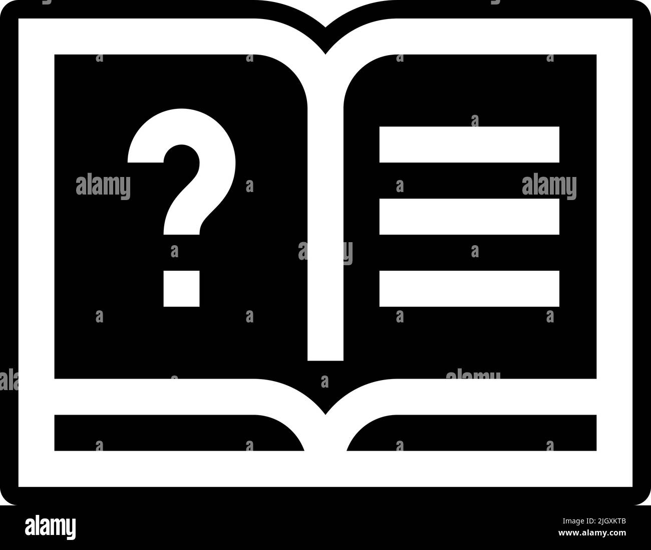 Help and support book icon Stock Vector Image & Art - Alamy