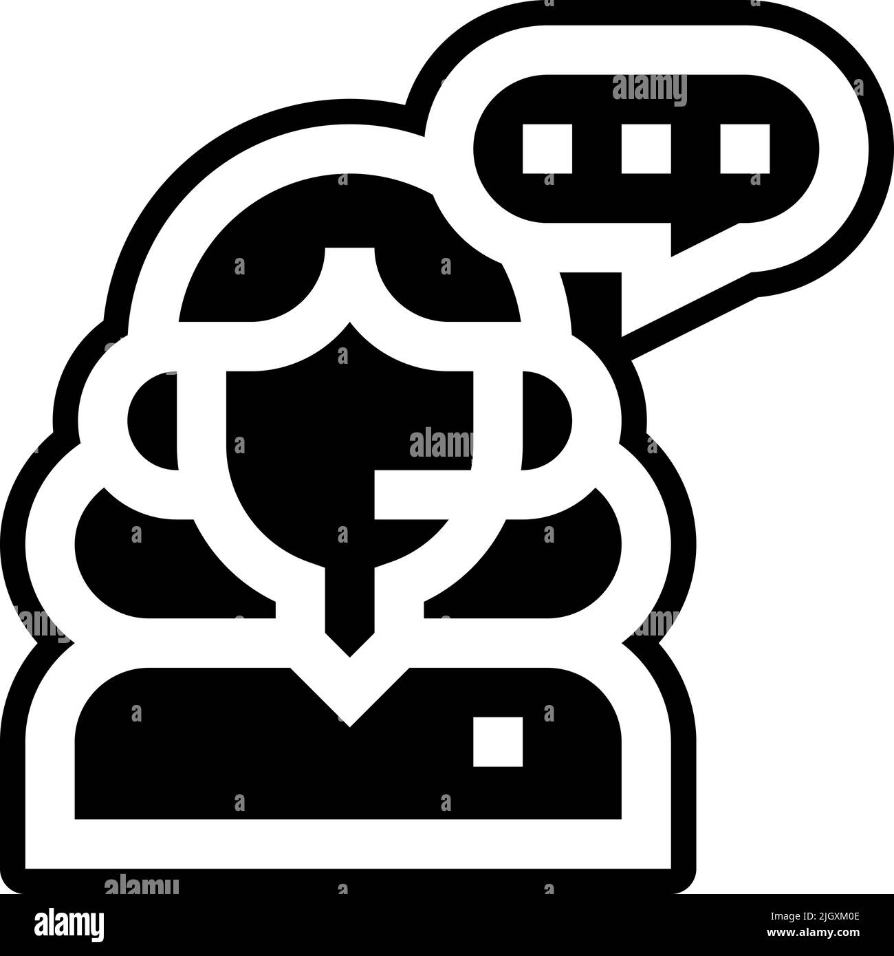 Business operator man customer Black and White Stock Photos & Images ...