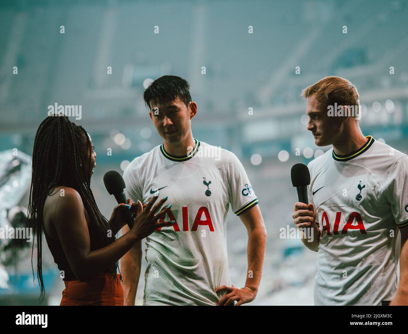 Tottenham Hotspur vs Team K League Stock Photo
