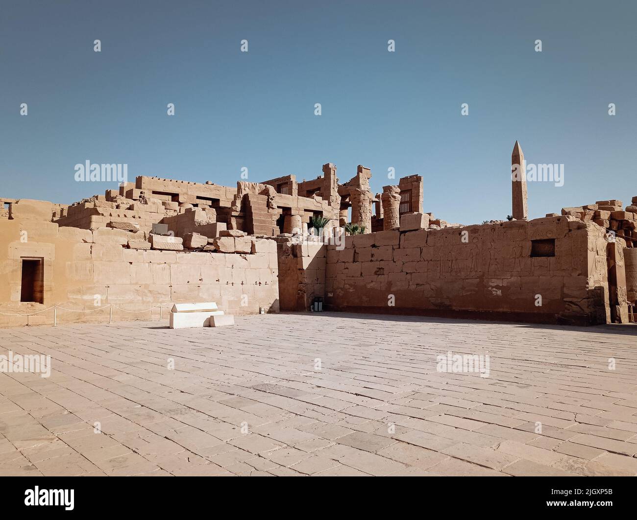 Ancient egyptian village abandoned long ago, now a museum in Egypt