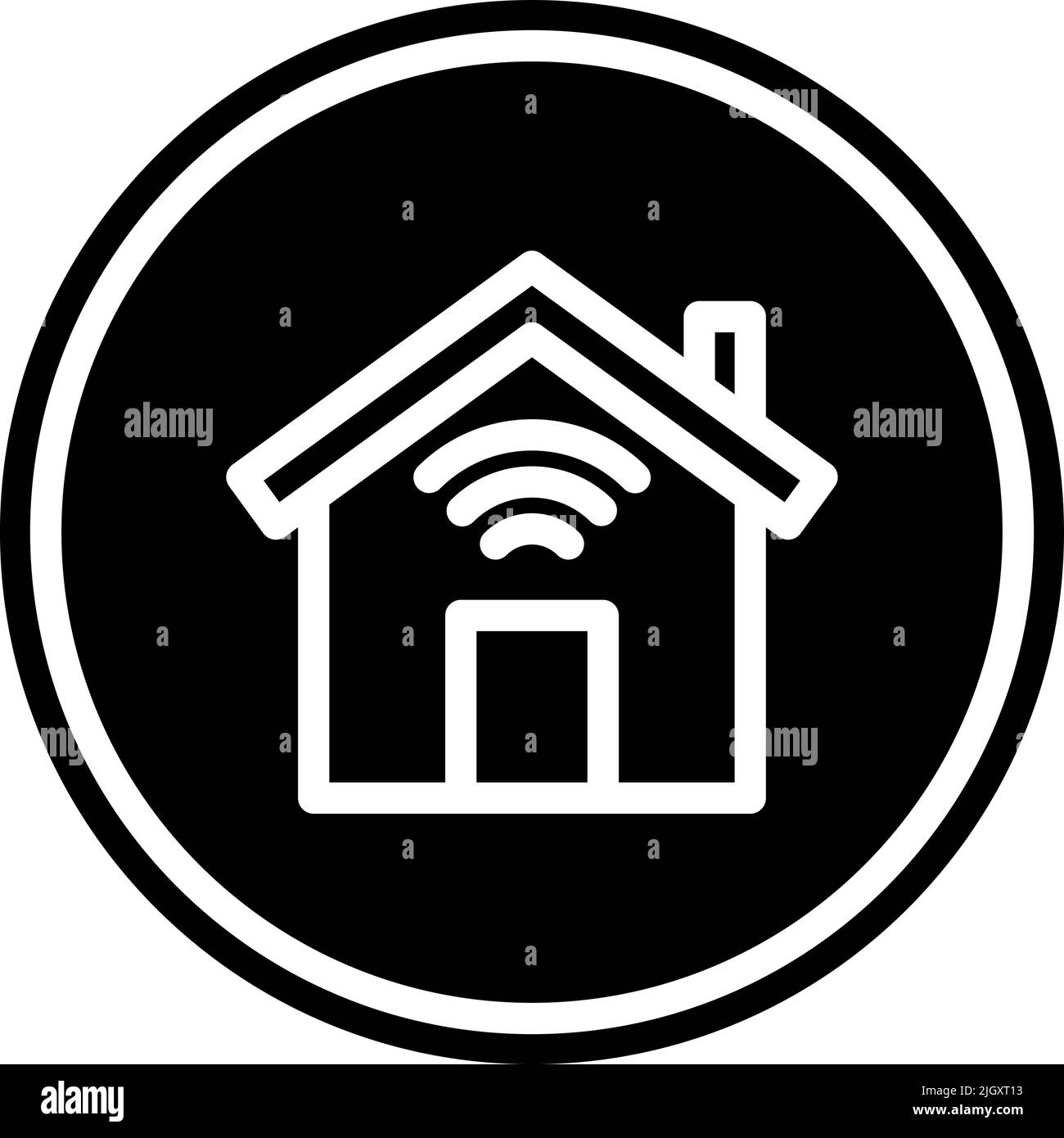 Internet of things smarthome icon . Stock Vector