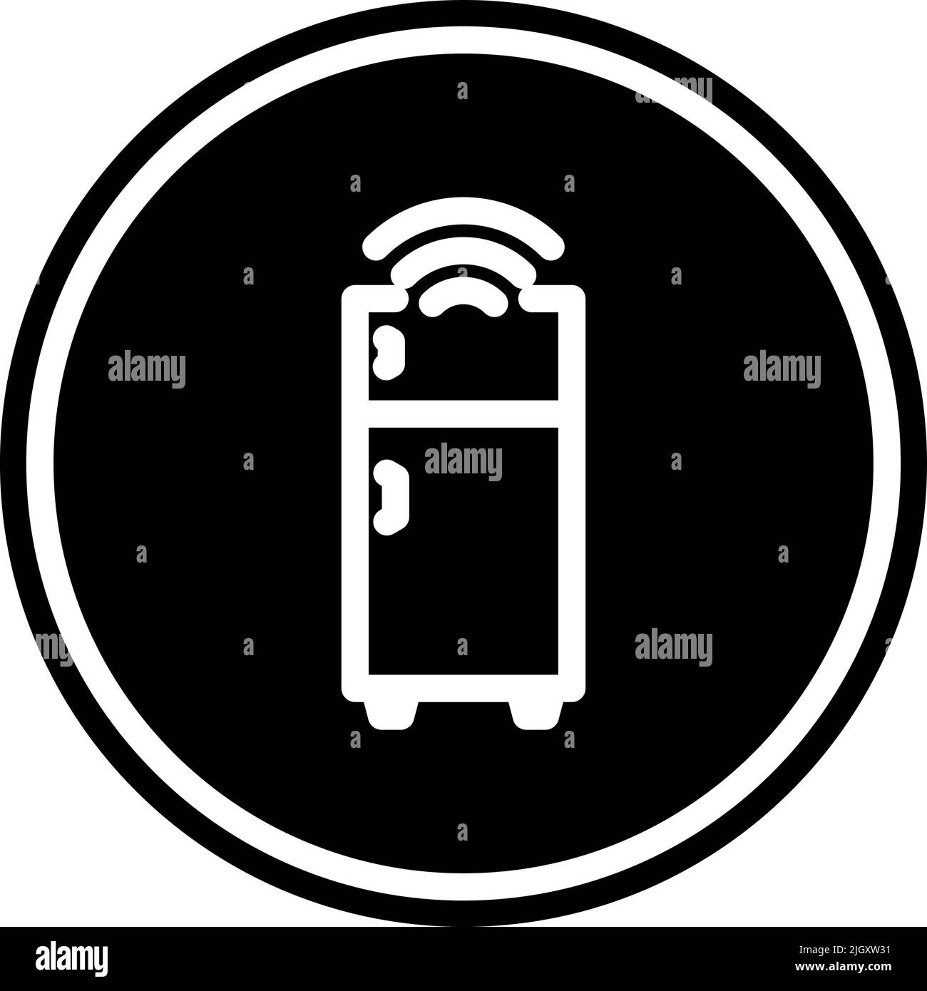 of things smart refrigerator icon Stock Vector Image & Art Alamy