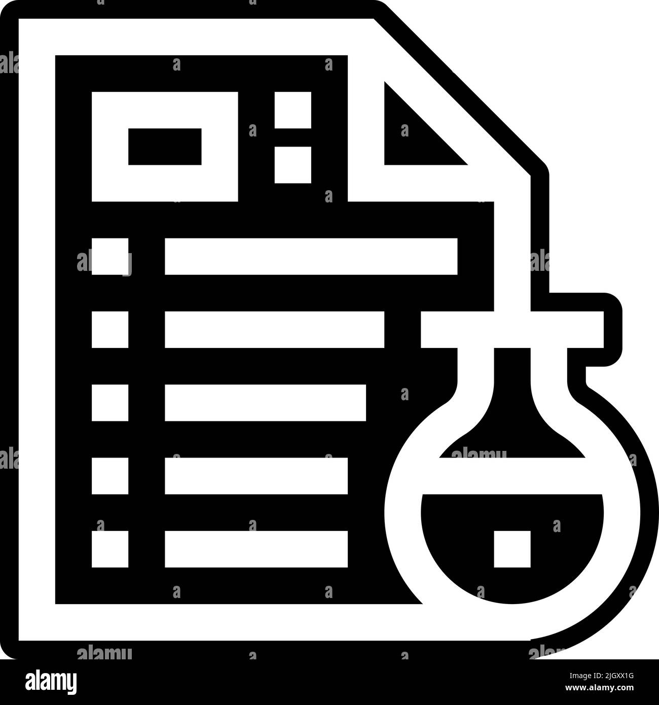 Laboratory report icon Stock Vector Image & Art Alamy