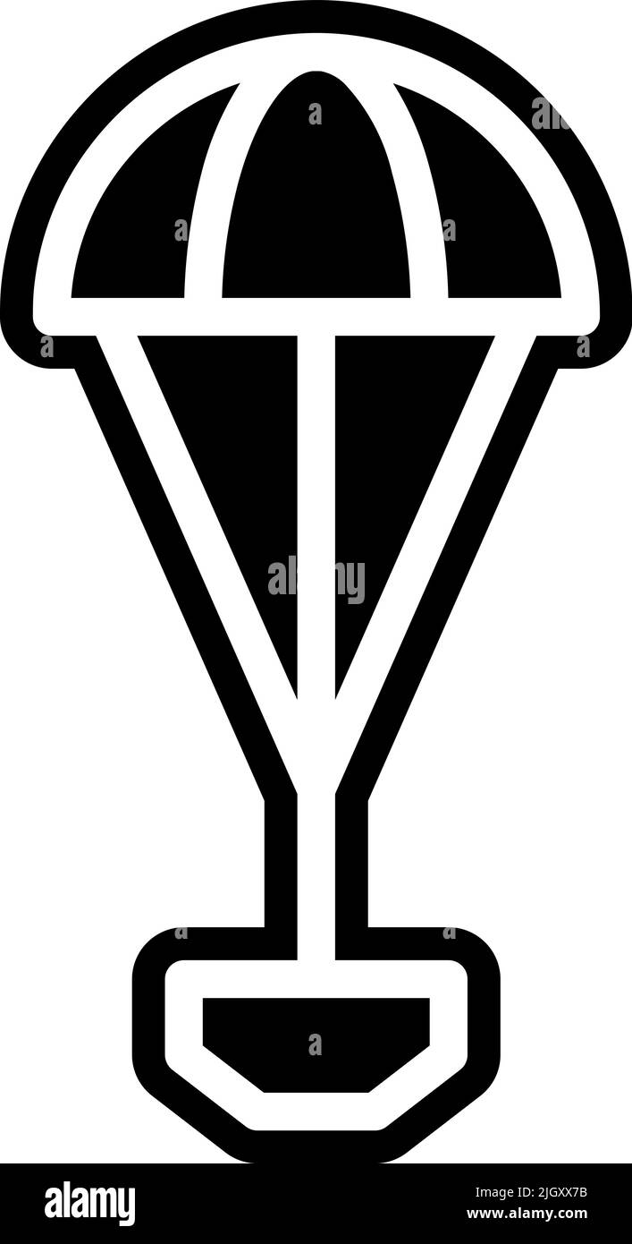 Mars perseveration mission parachute icon Stock Vector Image & Art - Alamy