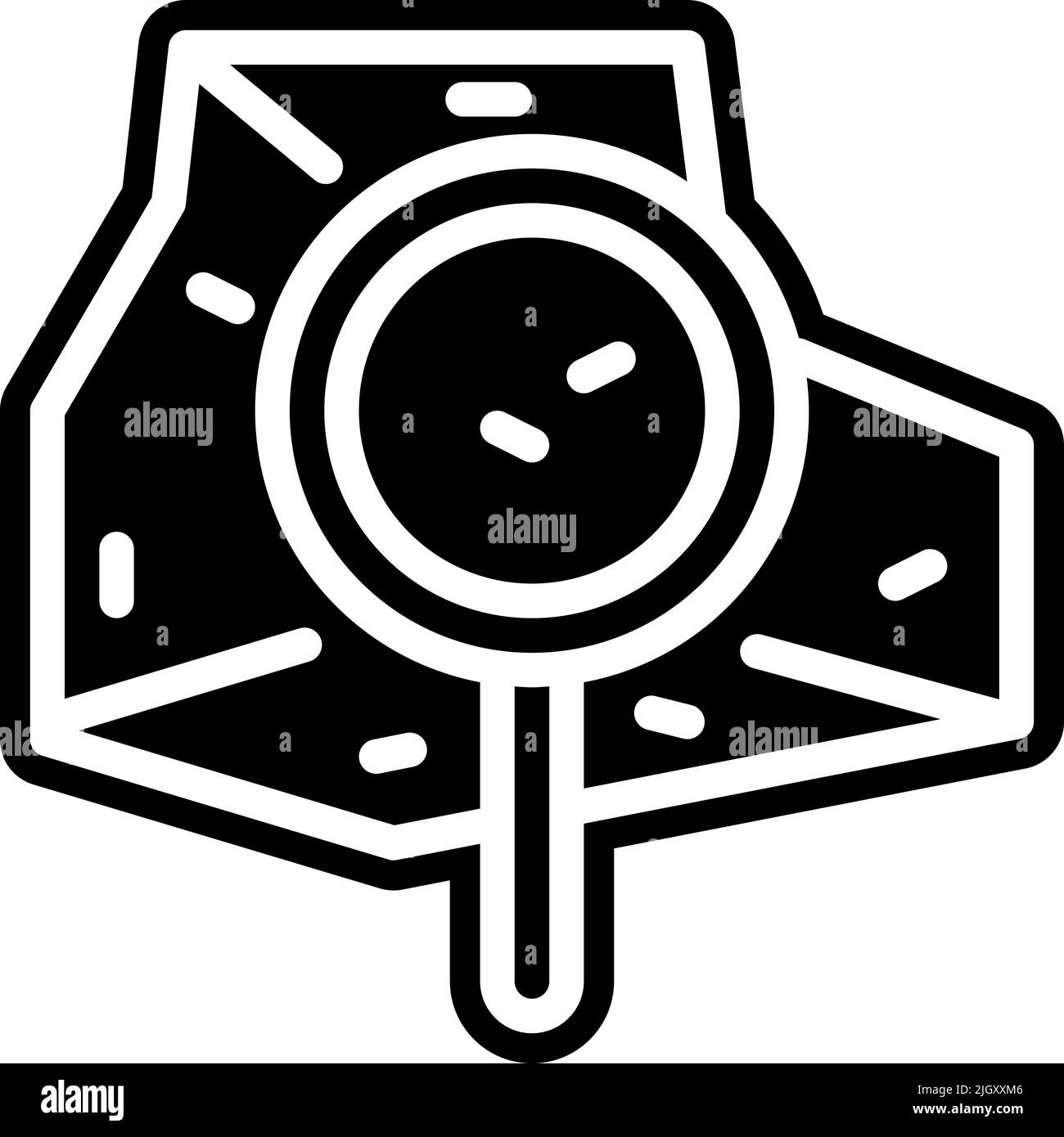 Mars perseveration mission sample research icon Stock Vector Image ...