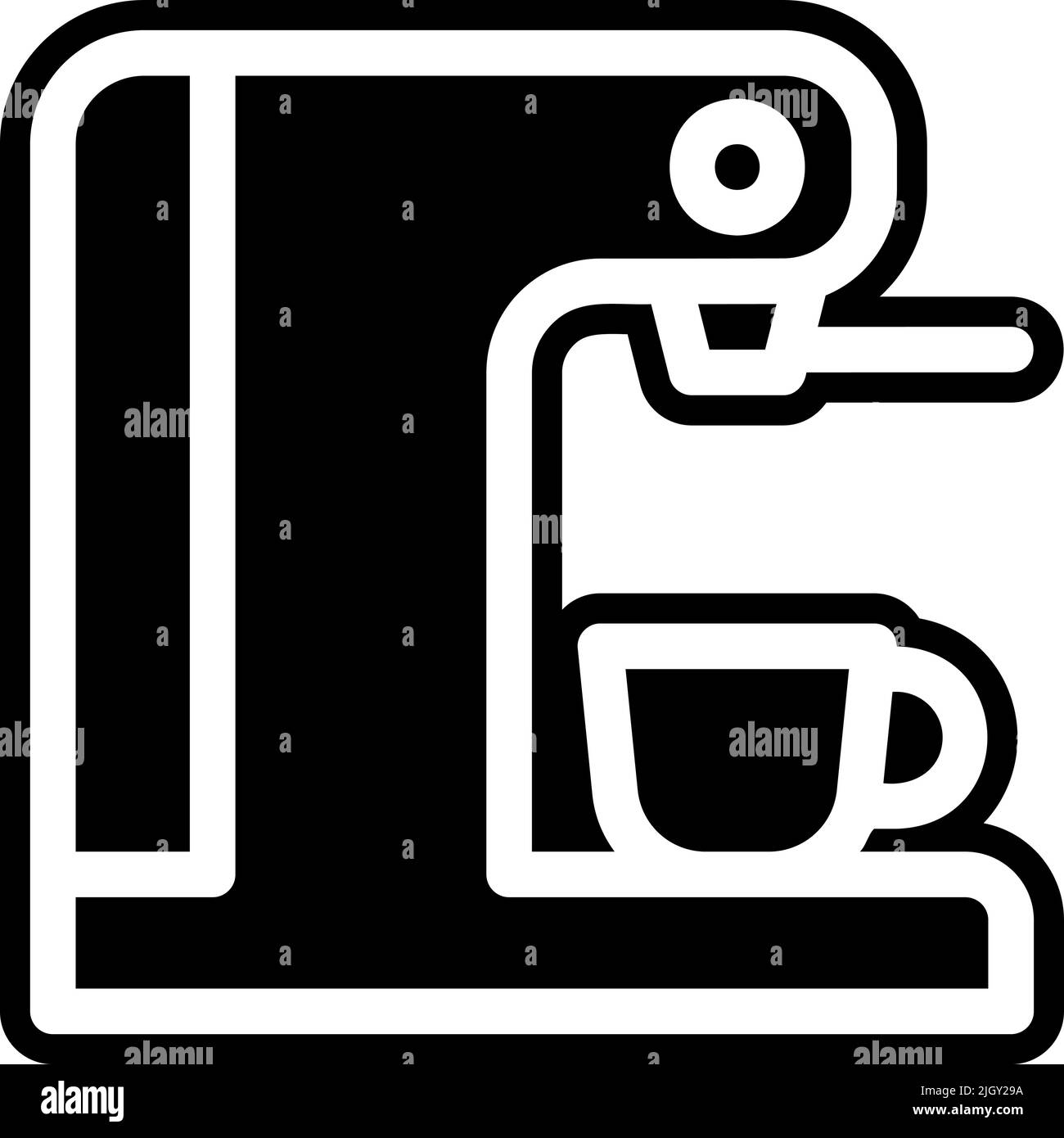 Office coffee kitchen Black and White Stock Photos & Images - Alamy