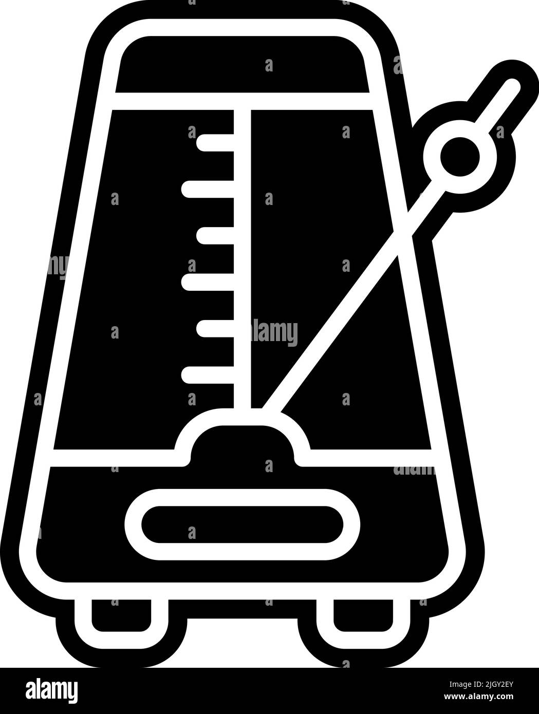 Music store metronome icon Stock Vector Image &amp; Art - Alamy