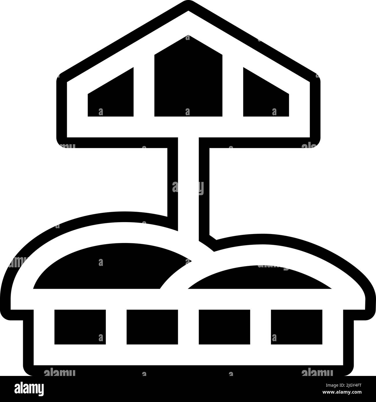 Sandbox icon sign symbol hi-res stock photography and images - Alamy